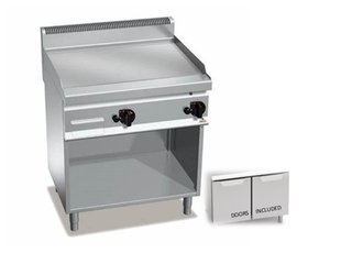 [BERTOS E7FL8MP-2] ELECTRIC GRIDDLE W/ CABINET - 380V TBD
