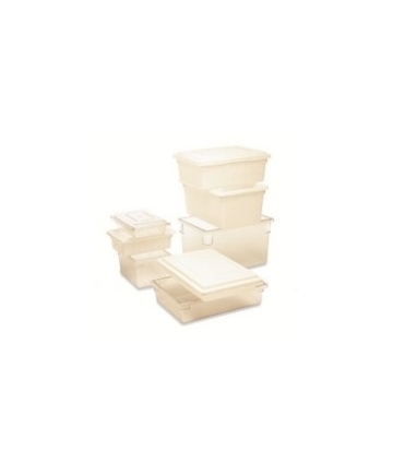 [CAM 18266P] FOOD BOX POLY WHITE 8.75 GALLON