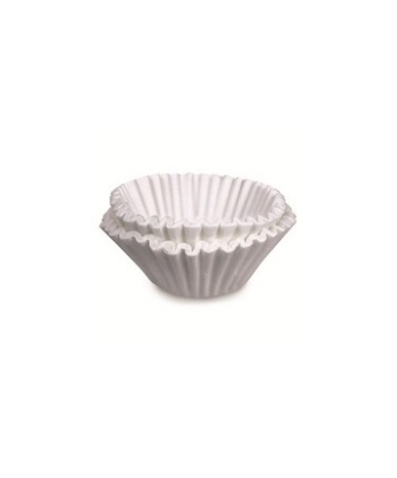 [CF 12CX4.5-1000] PAPER COFFEE FILTER WHITE 9.75" X4.5 - CASE OF 1000 EACH