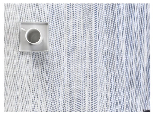 [CHI 100437-001 BLUE] WAVE TABLE MAT BLUE 