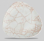 [CHUR KTAMTR101] LOTUS PLATE 10" KINTSUGI CO
