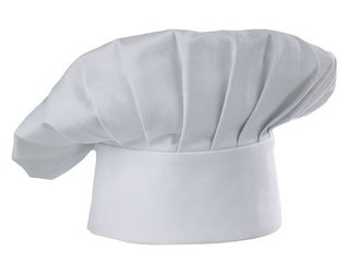 [CHW CHAT] CHEF HAT WHITE - EACH