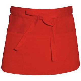 [CHW F9-RED] WAIST APRON RED - EACH