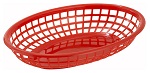 [CPC JD-2232] OVAL FAST FOOD BASKET RED
