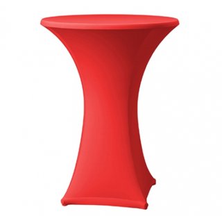 [DEN 023184] COCKTAIL TABLE COVER SAMBA RED - EACH