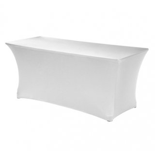 [DEN 900352] SYMPOSIUM TABLE COVER WHITE - EACH