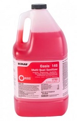 [ECOL 6117781] OASIS 146 MULTI-QUAT SANITIZER 4X1 GALLON