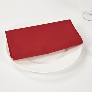 [FLOR 20X20 RED] NAPKIN 20X20" RED - DOZEN