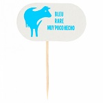 [GDP 112.07] STEAK MARKER RARE - PACK OF 100 EACH