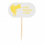 [GDP 112.11] STEAK MARKER MEDIUM WELL - PACK OF 100 EACH