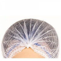 [GDP 155.25] BOUFFANT CAP/ HAIRNET WHITE - PACK OF 100 EACH