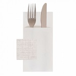 [GDP 213.48] NAPKIN KANGAROO IVORY 33X40CM - CASE OF 14 PACK