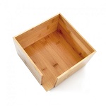 [GDP 216.96] NAPKIN HOLDER BAMBOO 21X21X10CM - EACH