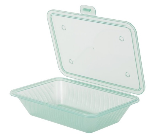 [GET EC-18 JADE] ECO FOOD CONTAINER 9X6.5" 1 COMPARTMENT - EACH