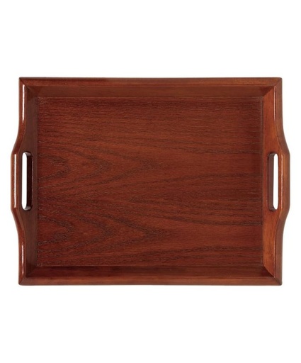 [GET RST-2517-M] ROOM SERVICE TRAY MAHOGANY - EACH