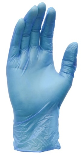 [GLOVE VIN-LARGE BLUE] VINYL GLOVES LARGE BLUE TBD - BOX OF 100 EACH