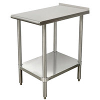 [HD TFS3-3018] FILLER TABLE 30X18 S/S LEGS