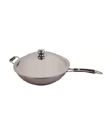 [HEN 239773] WOK INDUCTION 36 x 18cm W/ LID TBD