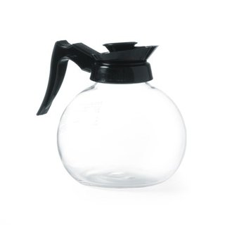 [HEN 445907] COFFEE POT GLASS BLACK