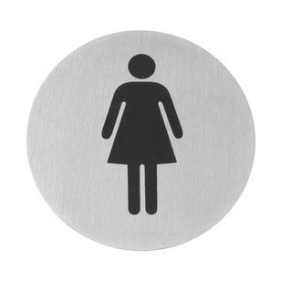 [HEN 663615] DOOR SIGN 'WOMEN' S/S