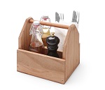 [HEN 664315] TABLE CADDY WOOD