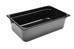[HEN 862209] FOOD PAN FULL SIZE 2.5" BLACK