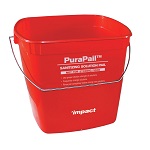 [IPP 5503-6S] SANITIZING PAIL 3-QTS RED