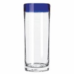 [LIBBEY 92304] ZOMBIE TUMBLER 16oz BLUE RIM - CASE OF 1 DOZEN