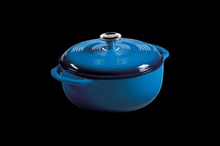 [LOD EC4D33] ENAMEL DUTCH OVEN 4.6QT BLUE