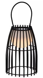 [LUC 301558] FJARA TABLE LAMP BLACK HEIGHT 16" - EACH