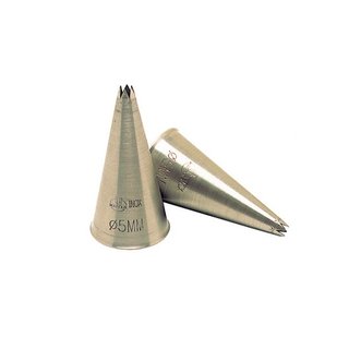 [MAT 167733] PASTRY TUBE STAR S/S 11mm 2pc