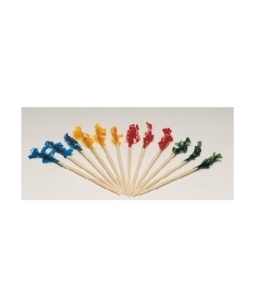 [PICKS FRILL-BX] FRILL-PICKS 3'' - BOX OF 1000 EACH