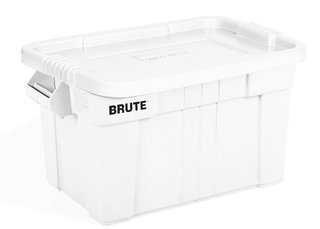 [RM 9S31] TOTE W/LID 20GLN WHITE