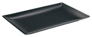 [SIM 050272] KURO BLACK RECTANGULAR 30X20CM