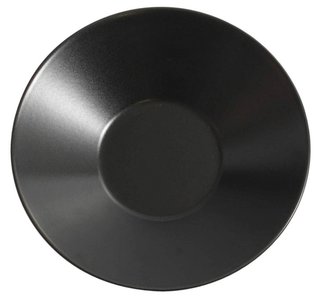 [SIM 050280] KURO BLACK SOUP PLATE 23CM