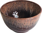 [SIM 050306] SMALL DISH 10oz BROWN