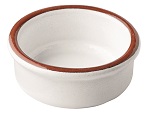 [SIM 052285] CERAMIC DISH 6oz MIKONOS