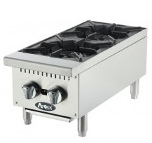 [STAHL ATHP-12-2] GAS RANGE 12", COUNTERTOP - 2 BURNER (30CM)