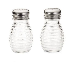 [TC BH2] SALT & PEPPER SHAKERS S/S 2oz