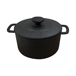 [TC CW30148] CAST IRON ROUND CASSEROLE 18oz