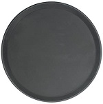 [TG PLFT1600BK] ROUND TRAY NON SLIP 16"