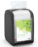 [TORK-A 7232000 BLACK] XPRESSNAP FIT NAPKIN DISPENSER BLACK - EACH