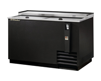 [TRUE TD-50-18-HC] BOTTLE COOLER 50", BLACK - 115V (15CFT) 