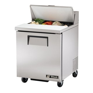 [TRUE TSSU-27-08-HC] PREPARATION COOLER 27", 1 DOOR SS - 115V (7.6CFT)