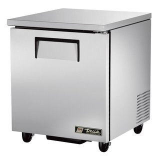 [TRUE TUC-27-HC] UNDERCOUNTER COOLER 27", 1 DOOR SS - 115V (7.6CFT)