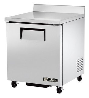 [TRUE TWT-27F] WORKTOP FREEZER 27", 1 DOOR SS - 115V (7.6CFT)