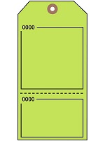 [ULINE S-18310G] CLAIM TAGS GREEN TBD
