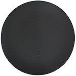 [VER E-16-O] COUPE PLATE 10.75" ONYX - EACH