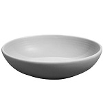 [VER E-B12-C] DEEP OVAL BOWL 10.5" CHALK - EACH