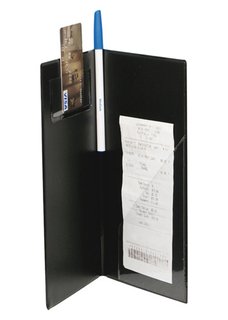 [WIN CHK-1K] CHECK HOLDER BLACK 10''X5.5''